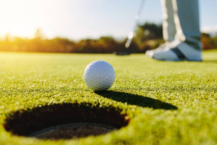 A golf course in Port Aransas