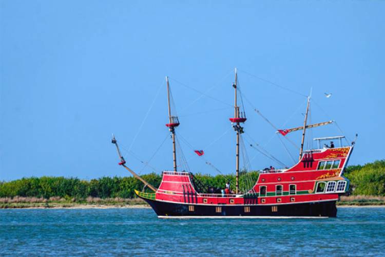 A pirate cruise in Port Aransas