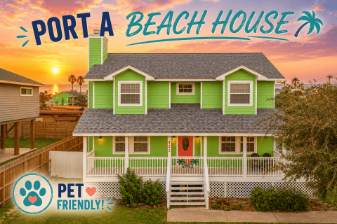 A Port Aransas vacation rental.