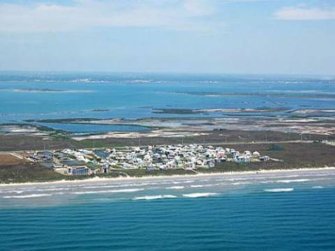 Port Aransas View from the Gulf of Mexico Port Aransas View from the Gulf of Mexico