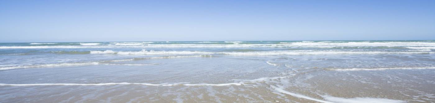 A beach near Port Aransas